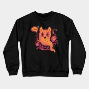 Ghost Cat - Meowww Crewneck Sweatshirt